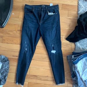 Abercrombie ultra high rise super skinny jeans
